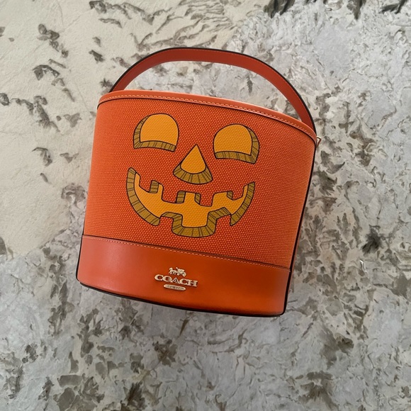 Coach Handbags - Coach Pumpkin Bucket 2023 Edition